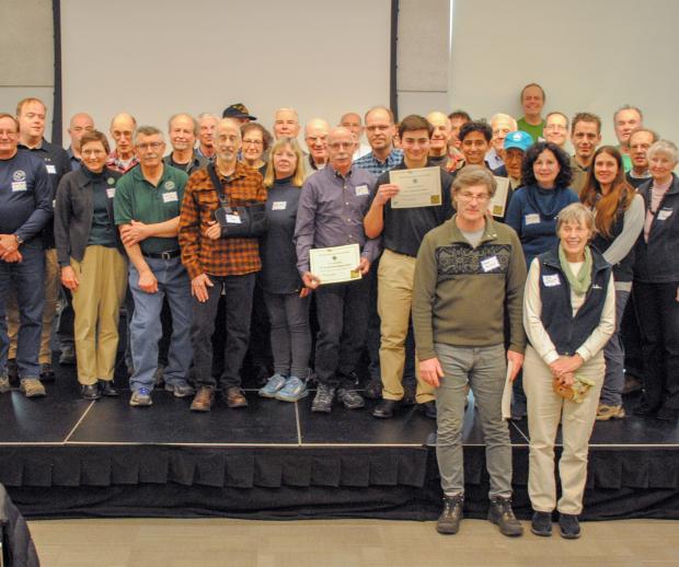 2019 Trail Conference Volunteer Awards. Photo by Heather Darley.